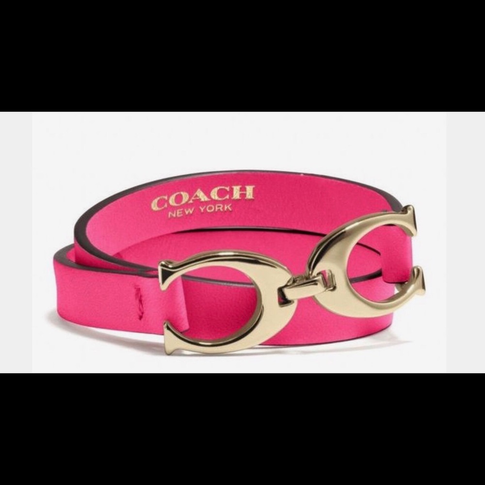 Coach Double Wrap Bracelet